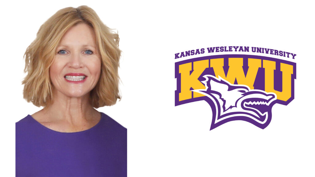 Woman with KWU logo