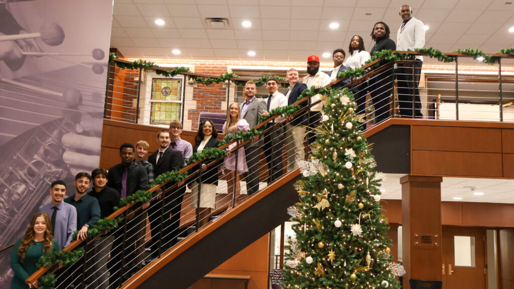 Fall grad group shot