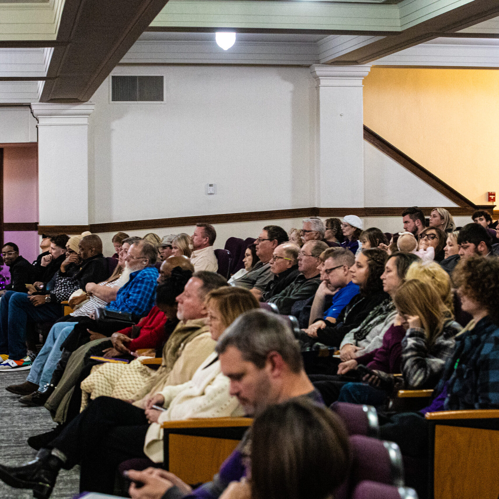Crowd at 2025 fall grad